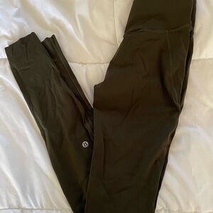 lululemon athletica Olive Leggings